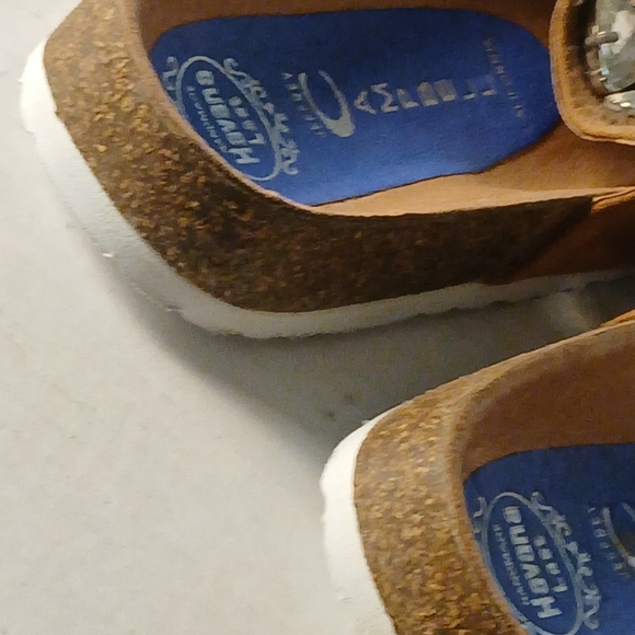 Jeffrey Campbell Tan Sandals with Silver Embellishments - Picture 6 of 8